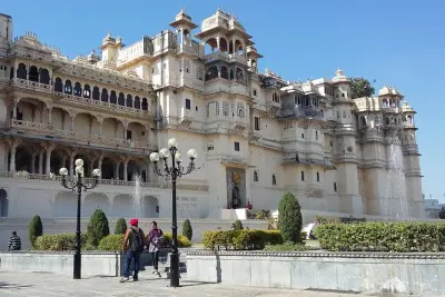 Udaipur à pied : City Palace et temple Jagdish visités ensemble