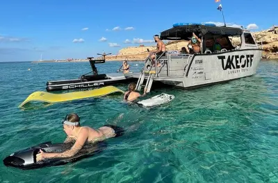 Snorkeling à Ibiza : Seabob et jeux aquatiques