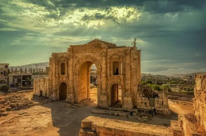 Tour de um dia a Jerash e Castelo de Ajloun saindo do Mar Morto