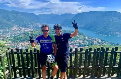 Spina Verde VTT : 30 km entre lac de Côme et frontière suisse