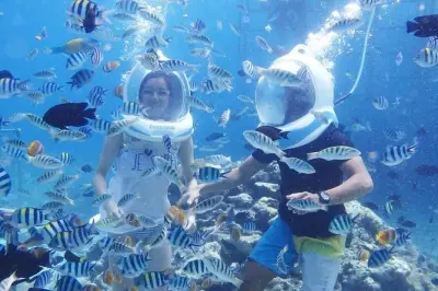 Sea Walker à Tanjung Benoa : Marchez sur le fond marin