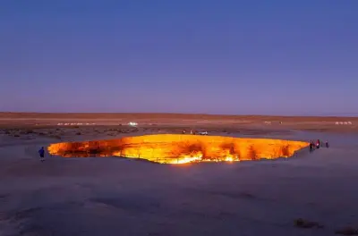Turcomenistão 4 dias: Do cratera de Darvaza a Ashgabat