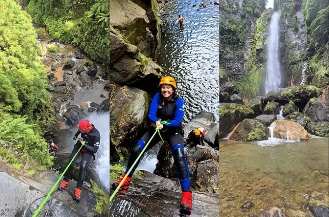 Canyoning a Vale das Lombadas, Azzorre: Avventura di 4 ore