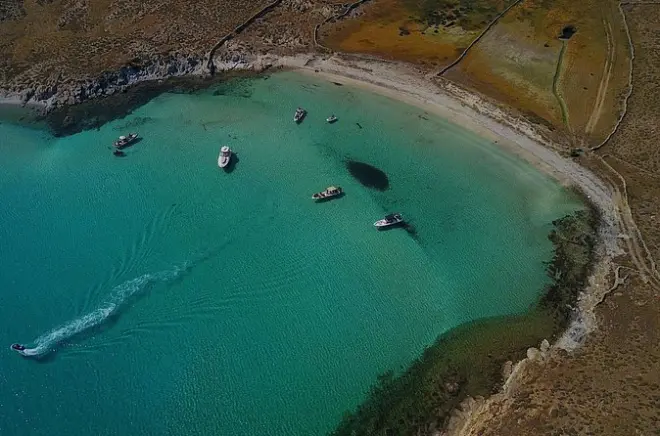 Private Speedboat-Tour zu Delos, Rhenia & Stränden von Mykonos