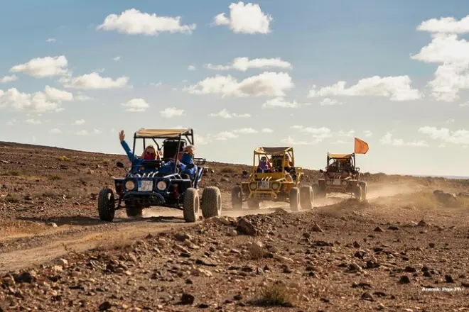 Buggy safari à Caleta de Fuste : Villages côtiers