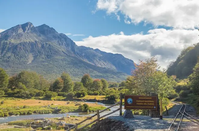 Parco nazionale Terra del Fuoco da molo di Ushuaia