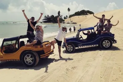 Buggy sur les dunes de Genipabu au départ de Natal, aventure sable