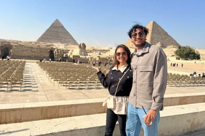 Vivi l’energia antica delle piramidi di giza, cammina accanto alla sfinge, esplora saqqara e menfi con una guida egittologa. include pickup in hotel e pranzo.