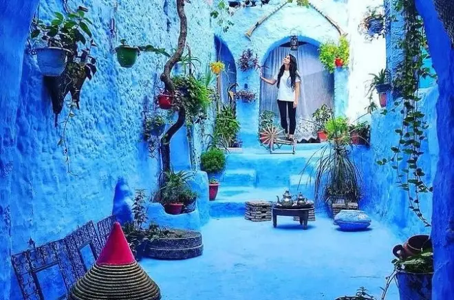 Excursion à Chefchaouen : Médina bleue et cascade de Ras el-Ma