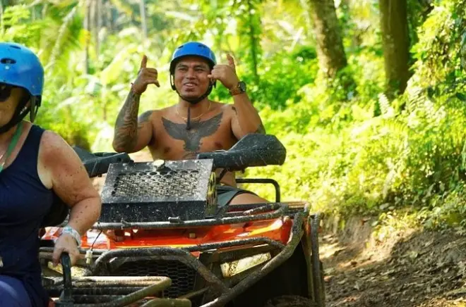 ATV Riding in Bali: Mud Trails, Monkey Forest & Waterfall