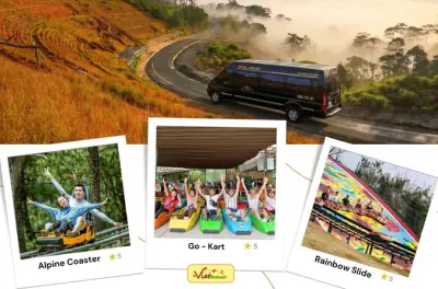 Da Lat da Nha Trang: Alpine Coaster, Go-Kart e Rainbow Park