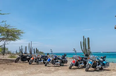 Louez une Harley-Davidson à Aruba : Balade moto de 4 heures