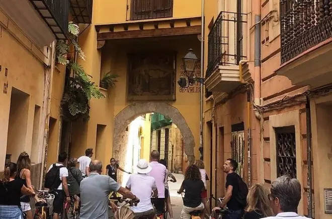 Visite à vélo de Valence : Jardins du Turia et cité des arts
