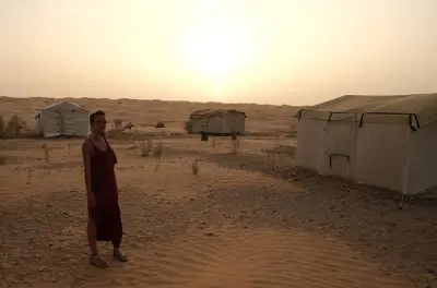 Désert de Djerba : Paysages du Sahara et nuit sous tente