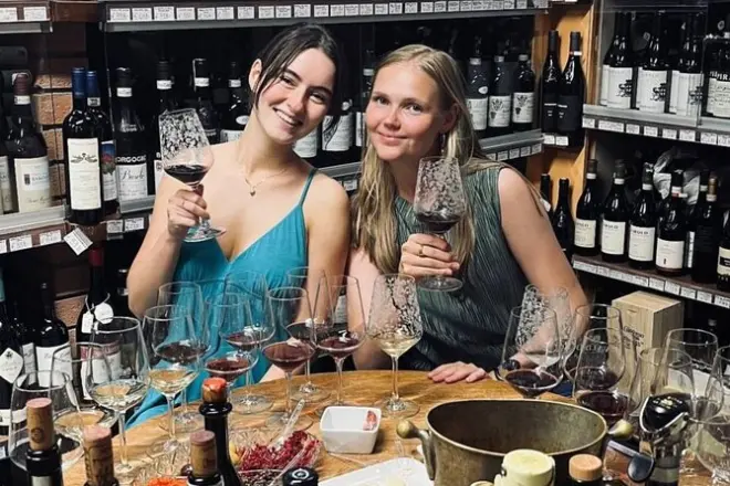 Degustazione vini e cibo a Stresa: Quattro vini e specialità