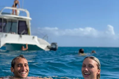 Feel the breeze off waikiki, spot sea turtles near diamond head, and snorkel in clear water on a private catamaran tour—includes gear, drinks, and your own music.