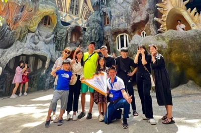 Vivez la plus longue descente en toboggan d’asie, explorez la maison folle de da lat et grimpez au sommet du langbiang avec un guide local et billets inclus.