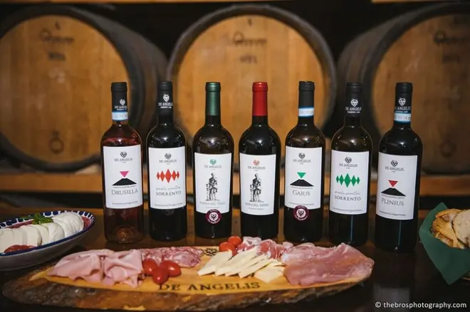Dégustation de vin à Sorrento : 5 vins chez Cantine De Angelis