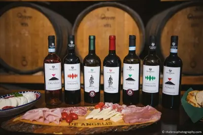 Cata de vinos en Sorrento: 5 vinos en Cantine De Angelis