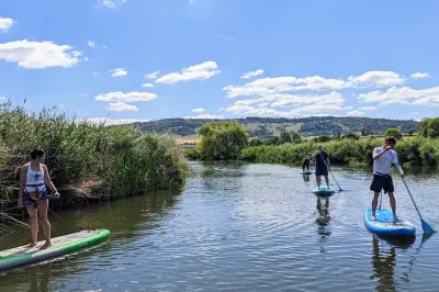 Stand-up-Paddleboard-Kurs für Anfänger am River Avon