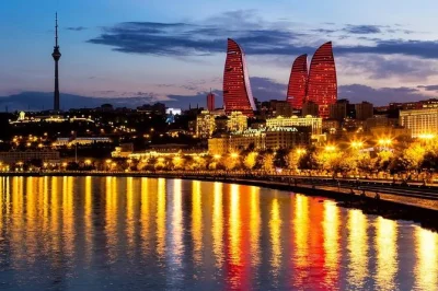 Feel baku’s energy on a night tour with a local guide. see the flame towers glow, stroll highland park, and wander fountains square. includes guide & stories.