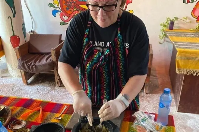 Salsa & Salsa Cooking Lessons: Costa Maya Beach Class