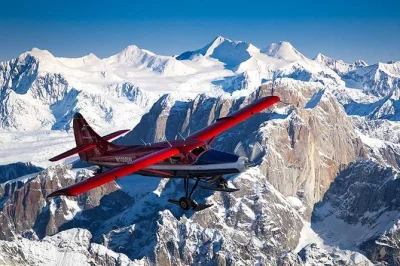 Erlebe den nervenkitzel eines rundflugs über denalis gletscher ab talkeetna – mit live-kommentar vom piloten und optionaler landung auf dem gletscher. inklusive transfers und headset-kommentar.