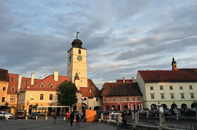 Tour in bici a Sibiu: Centro medievale, parchi e museo Astra