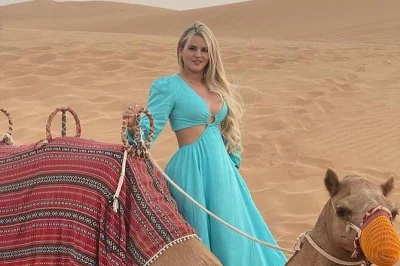 Feel the thrill of dubai’s lahbab red dunes on a private evening safari with dune bashing, sandboarding, camel ride, premium camp bbq dinner, and live shows. includes hotel pickup.