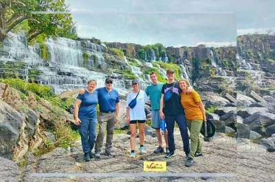 Laissez-vous surprendre par da lat : villages ruraux, tissage de soie, le bruit puissant de la cascade de pongour et une pause dans une plantation de café. transfert et entrées inclus.