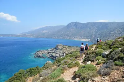 Wild swimming and hiking in West Crete: Guided nature activity