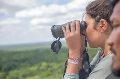 Vogelbeobachtung an Maya-Ruinen in Bacalar mit zertifiziertem Guide