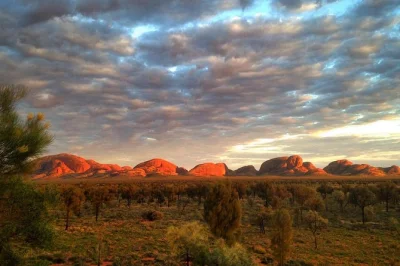 Wake up in the red heart of australia for a kata tjuta sunrise, guided walpa gorge walk, and outback picnic breakfast—includes hotel pickup & small group.