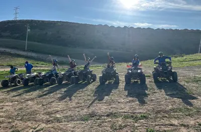 Randonnée en quad à Rosarito : Quads et paintball