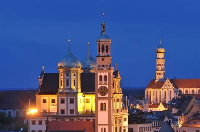 Tour pela cidade de Augsburg: Golden Hall e Fuggerei incluídos