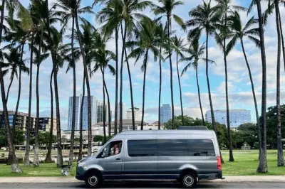 Traslado de hotel para aeroporto de Maui Kahului: Van Mercedes compartilhada