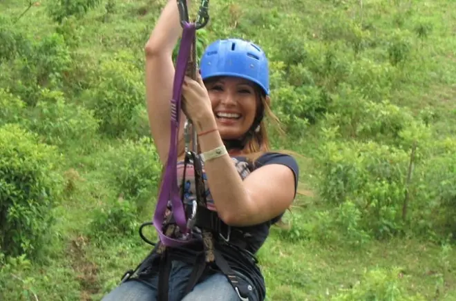 Ziplining in Liberia: 9 Seilrutschen über Rincon de la Vieja