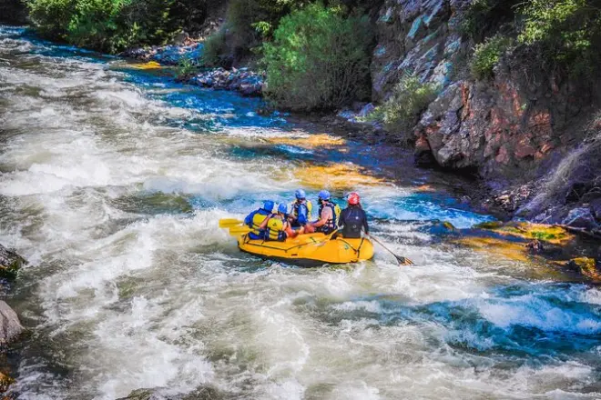 Rafting the Numbers from Buena Vista: Zipline and whitewater