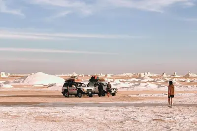 Désert blanc 2 jours au départ du Caire : Camping avec nuitée