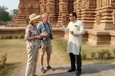 Khajuraho : Visite privée, safari et ayurveda