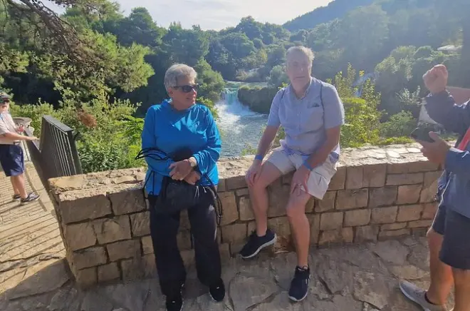 Cascadas de Krka desde Zadar: Degustación de vino y prosciutto