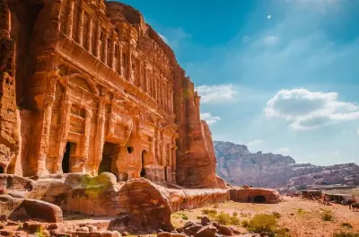 Petra et mer Morte, journée avec guide et transport privé
