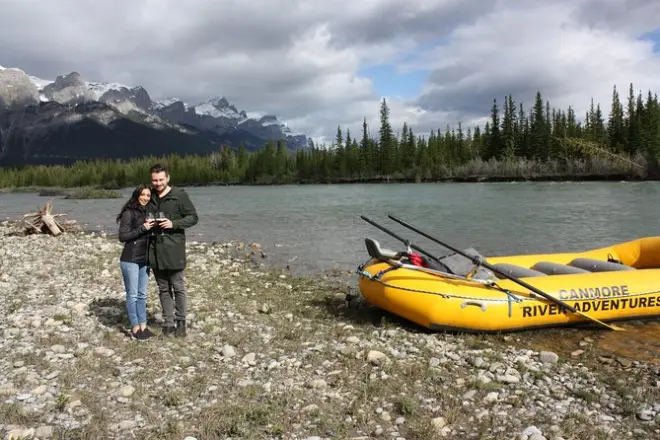 Canmore Rocky Mountain Float: Private VIP Panoramatour
