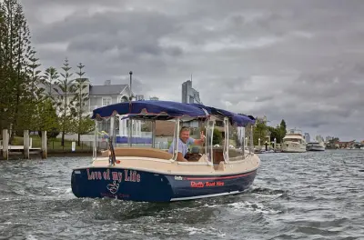 Gold Coast Skippered Boat Tour: Electric Limo Experience