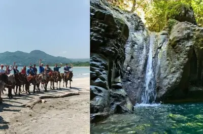 Equitazione a Puerto Plata: Cascate e pranzo dominicano