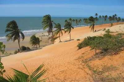 Lagoinha Beach day trip: Pirates' hideaway & red dunes
