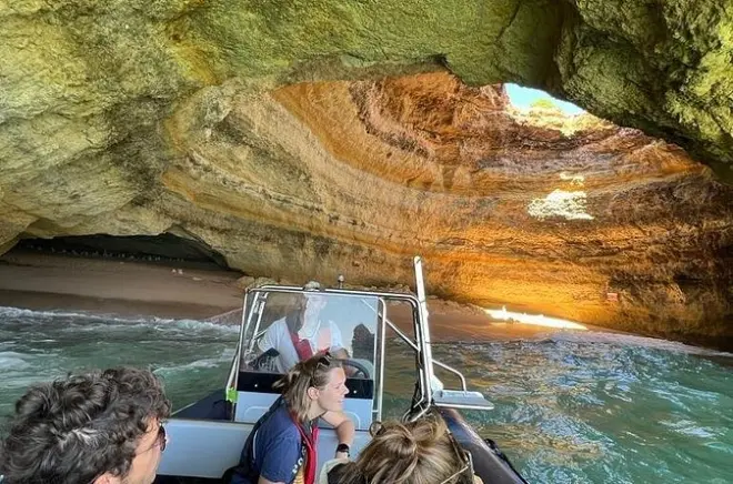 Private Bootstour: Benagil-Höhlen & Goldene Küste