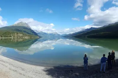 Parque Nacional Tierra del Fuego: Lago Roca e baía Lapataia