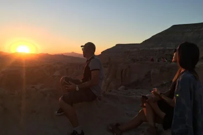 Start your day in cappadocia with a private guide, exploring fairy chimneys, cave churches, and underground cities. includes hotel pickup, lunch, and wine tasting.