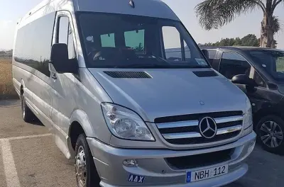 Larnaca Airport to Ayia Napa Private Transfer: 1-15 passengers